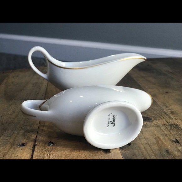 Vintage Mayer Gravy Boats - Picture 2 of 3